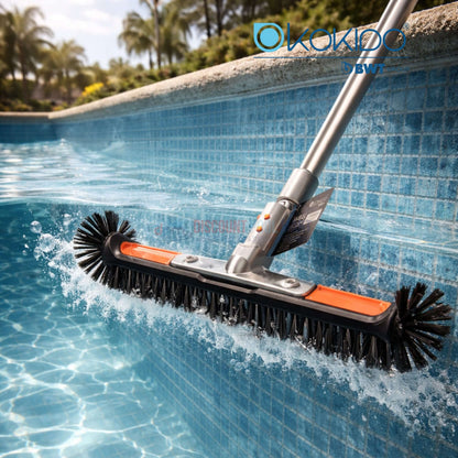 WB090BLKAAXXKOK | Kokido Revolution 22" Wall Brush Aluminum Handle