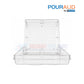 Pour-A-Lid Square Low Profile 10" Skimmer Cover | 10SQ201