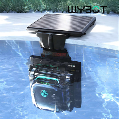 WYUS-S2S | Wybot S2 Solar with Solar-Power Charging Dock Robotic Pool Cleaner