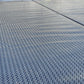 Custom-fitted GeoBubble™ pool cover trimmed to shape for a residential swimming pool.