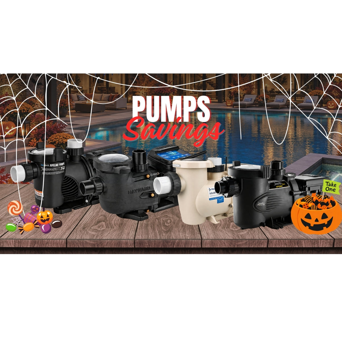 Pumps savings: fall deals on variable-speed and single-speed pool pumps from Pentair, Hayward and Jandy