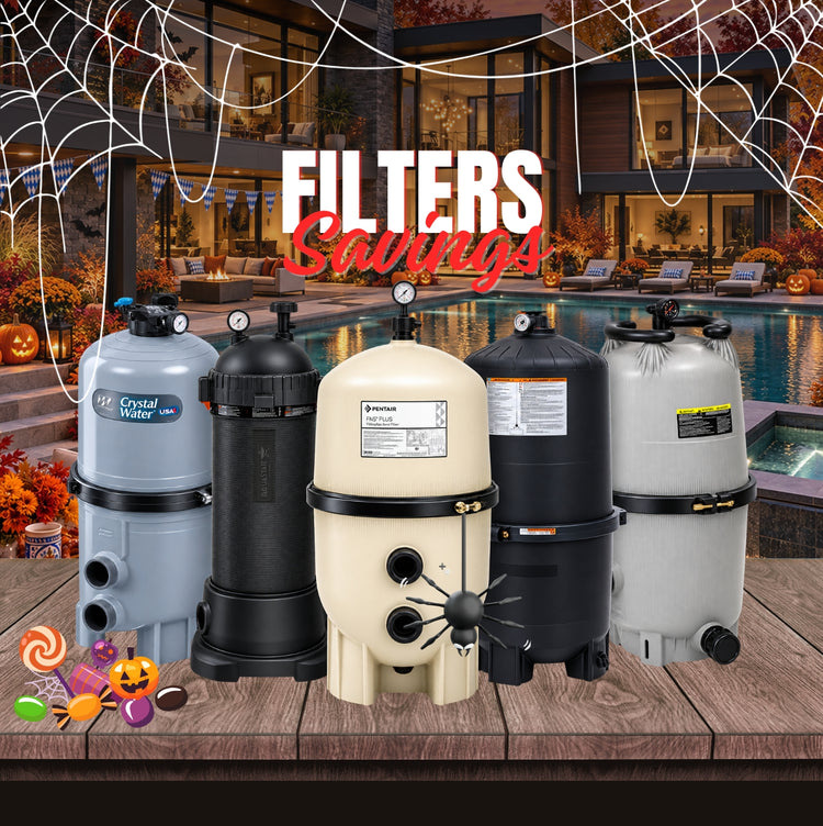 Filters savings: fall deals on pool cartridge, DE and sand filters