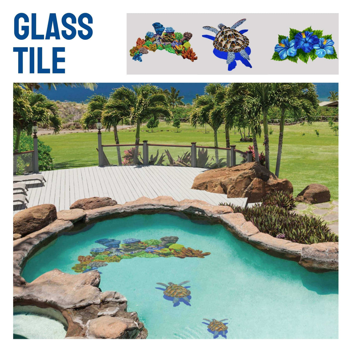 Pool Tile Product Artistry in Mosaics Pool Tile Products | Glass, Blends, Porcelain