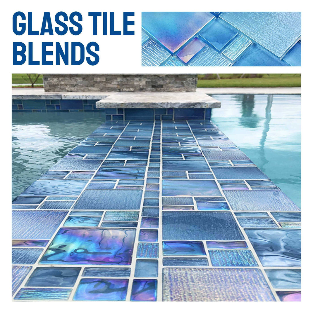 Artistry in Mosaics Pool Tile Products | Glass, Blends, Porcelain
