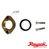 Raypak Gas-Fired Inlet & Outlet Flange Brass 1-1/2" and 2" | 013812F