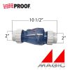 Magic Smart Clear Check Valve 2 inch with Unions | 0823-20C