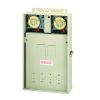 Intermatic Pool/Spa Control Panel with Two T104M Mechanisms ,125 A Load Center | T40404R