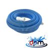 DPM Swimming Pool Vacuum Hose  with Swivel Cuff 1-1/2" 45 ft  |  1AG150SWE45