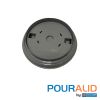 Pouralid Swimming Pool Skimmer Cover 10" Round Gray | 201PALGRAY