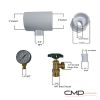 CMP Pool Plumbing  Pressure Test Kit 2" | 25501-100-000
