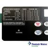 Pentair MasterTemp and Max-E-Therm Six Button Membrane Keypad | 461106