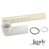 Jandy DEV48/DEL48 & CL460/CV460 Pool Filter Outlet Tube Elbow Assembly With O-Rings | R0555100