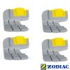 Zodiac Baracuda MX8/MX8EL Automatic Pool Cleaner Cyclonic Scrubbing Brush 4 Pack | R0714400