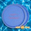Solar Sun Ring Cover  Plain Blue with Water Anchor |  SSRA-BL-02