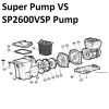 Super Pump VS SP2600VSP Pump Parts 