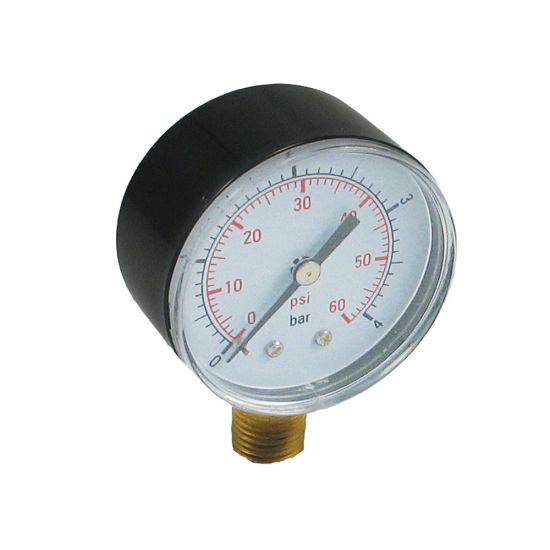 CMP Pressure Gauge 0-60 PSI for Pentair and Hayward Pool Filters, 25501-000-800