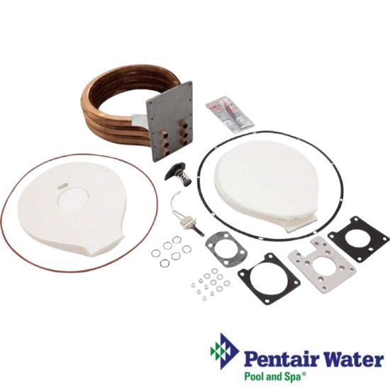 Pentair MasterTemp Pool/Spa HD-Series Natural Gas & Propane Heater 250K Tube Sheet Coil Assembly Kit | 474063