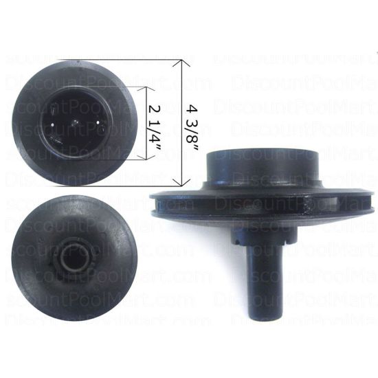 PENTAIR, IMPELLER FOR DYNA GLAS DYNA MAX 1hp or 1-1/2hp | C105-236PB