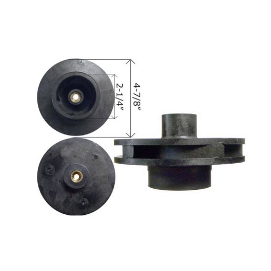 Jandy, Impeller and Diffuser with Screw and O-Ring, 2HP | R0445305