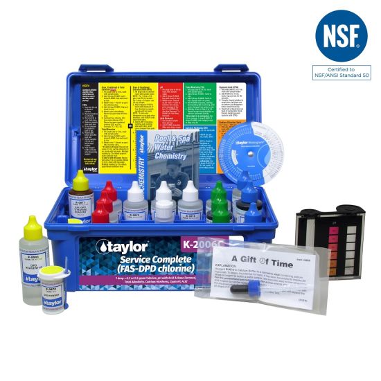 Taylor, Service Complete Pool Water Test Kit, K-2006-C