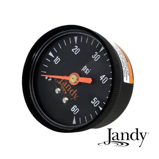 Jandy DEV/DEL DE Pool Filter Pressure Gauge 0-60 PSI | R0359600