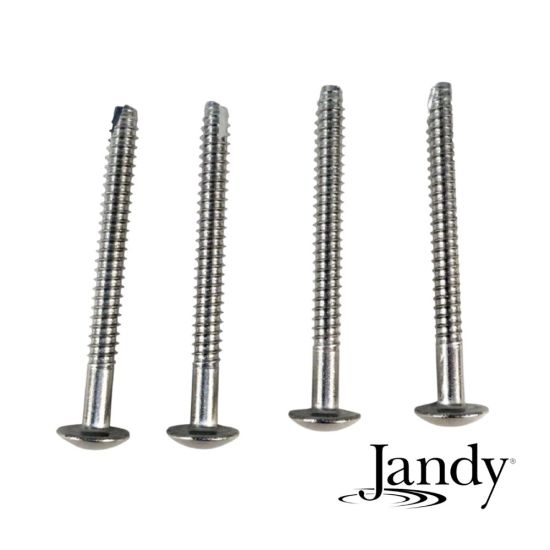 Jandy DEV/DEL DE Pool Filter Handle Hardware Kit 4 Pack Screws | R0359900