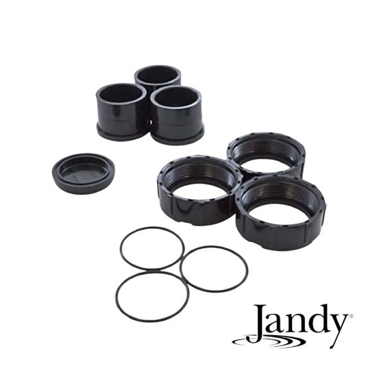Jandy DEV & CV/CL Pool Filter Universal Half Union Set & Drain Plug | R0461800