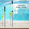 Skimlite Dually Telescopic Pool Pole 8-16 Ft Dual Locking | 9016