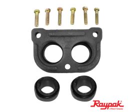 Raypak Heater Inlet/Outlet Flange 1-1/2 Inch | 002432F 
