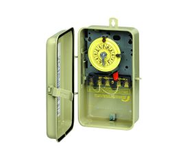 Intermatic 24-Hour 208-277V Mechanical Timer With Metallic Box |T104R3