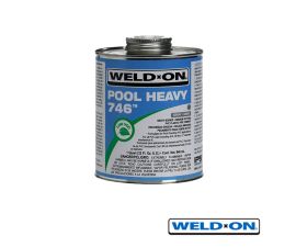 Weld-On Pool Heavy Gray Glue 1/2 pint , 8oz |13569