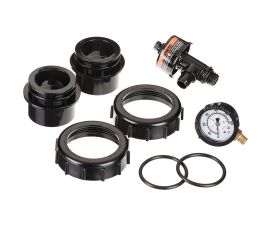 Pentair FNS Plus Filter Air Relief Valve with Valve/Union Adapter Kit and Pressure Gauge | 178708