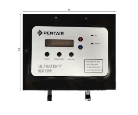 Pentair Bezel Label Control Board Replacement ThermalFlo Titanium Pool and Spa Heat Pump | 473693 
