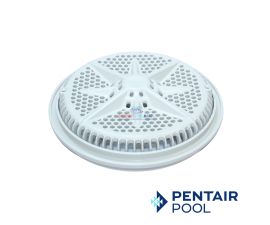 Pentair Main Drain Cover with Short Ring 8" StarGuard White | 500103