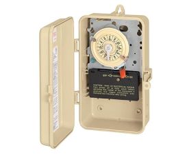 Intermatic 24-Hour 120V Mechanical Timer With Metallic Box| T101R3