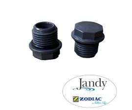 Jandy  AquaPure Ei Series Screw Cap Plugs  2Pack | R0740500 