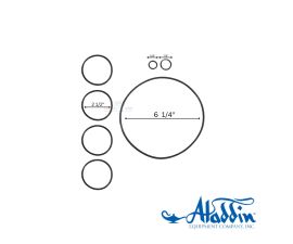 Aladdin Complete Replacement O-Ring Kit for Pentair/PacF | RO-KIT462