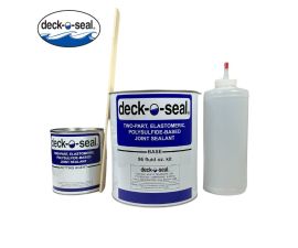Deck-O-Seal Pool Deck Joint Sealant Kit | Stone Gray | 96 oz. | 4701032